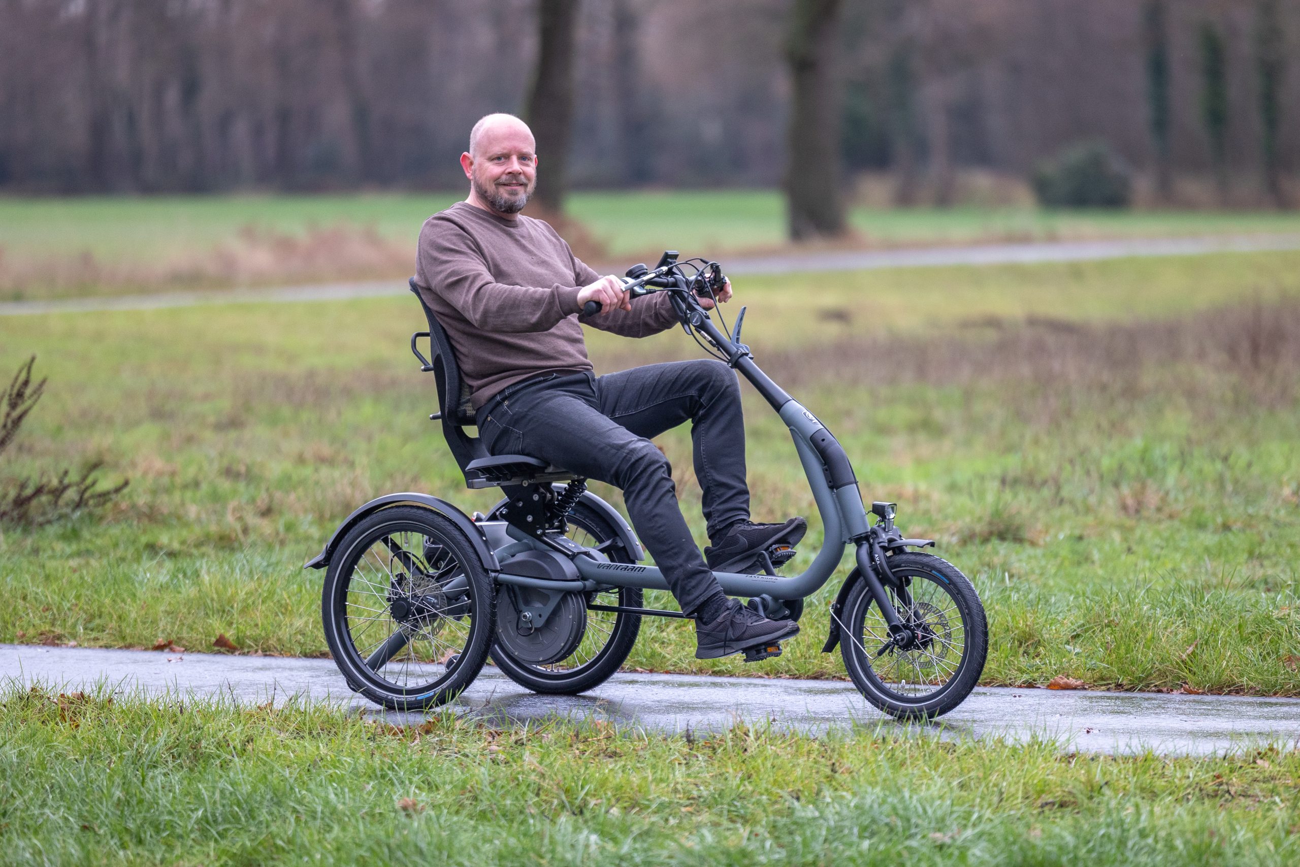 Kompaktsitz-Dreirad van Van Raam